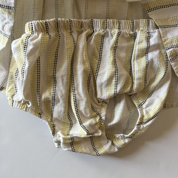 Firsts By Petit Lem Striped Dress & Hat - Picture 8 of 11